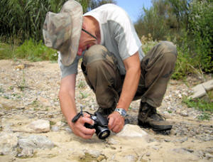 En pleine action !